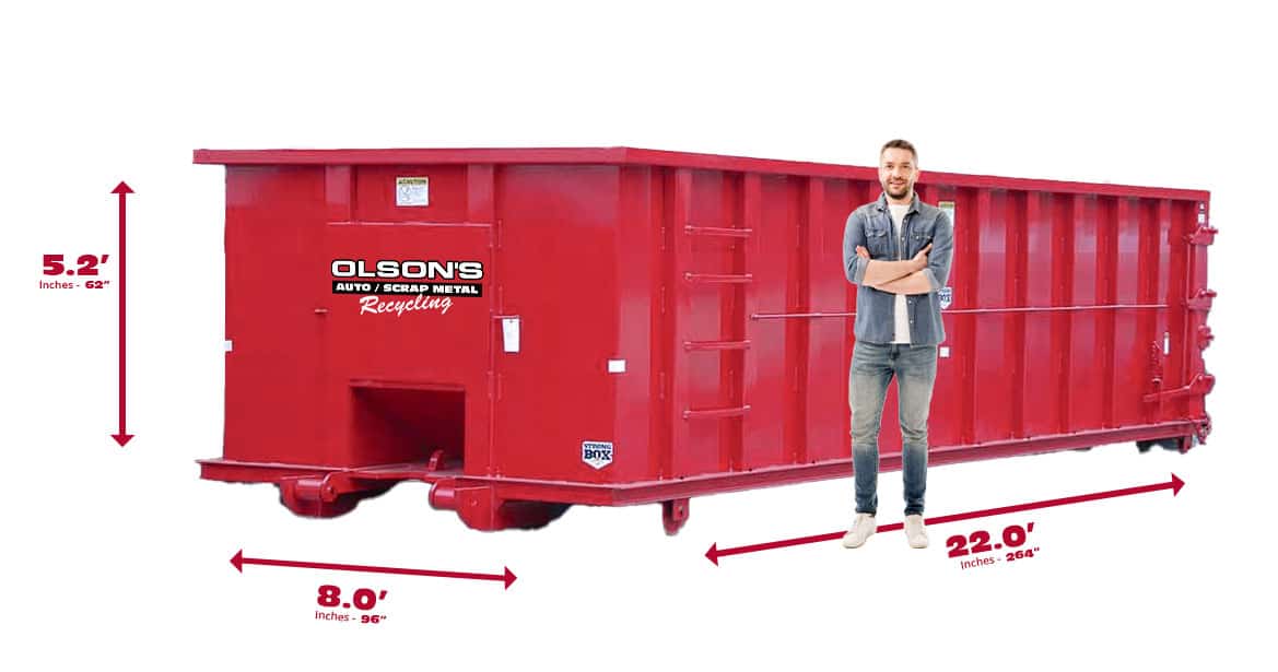 <img src="https://olsonsrecycling.com/wp-content/uploads/2021/02/30-Foot-Icon-1.jpg"><br>30 Yard