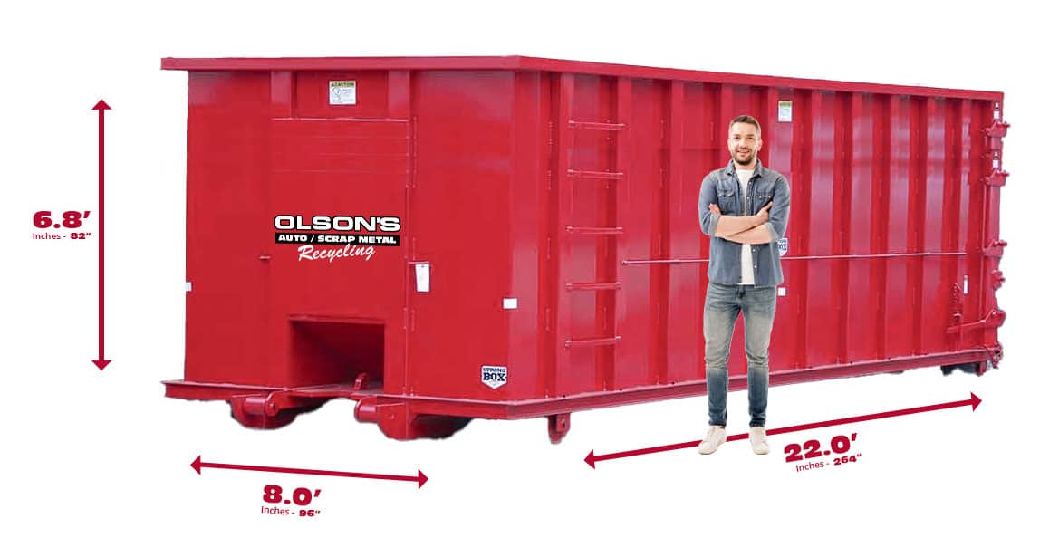 <img src="https://olsonsrecycling.com/wp-content/uploads/2021/02/40-Foot-Icon-1.jpg"><br>40 Yard