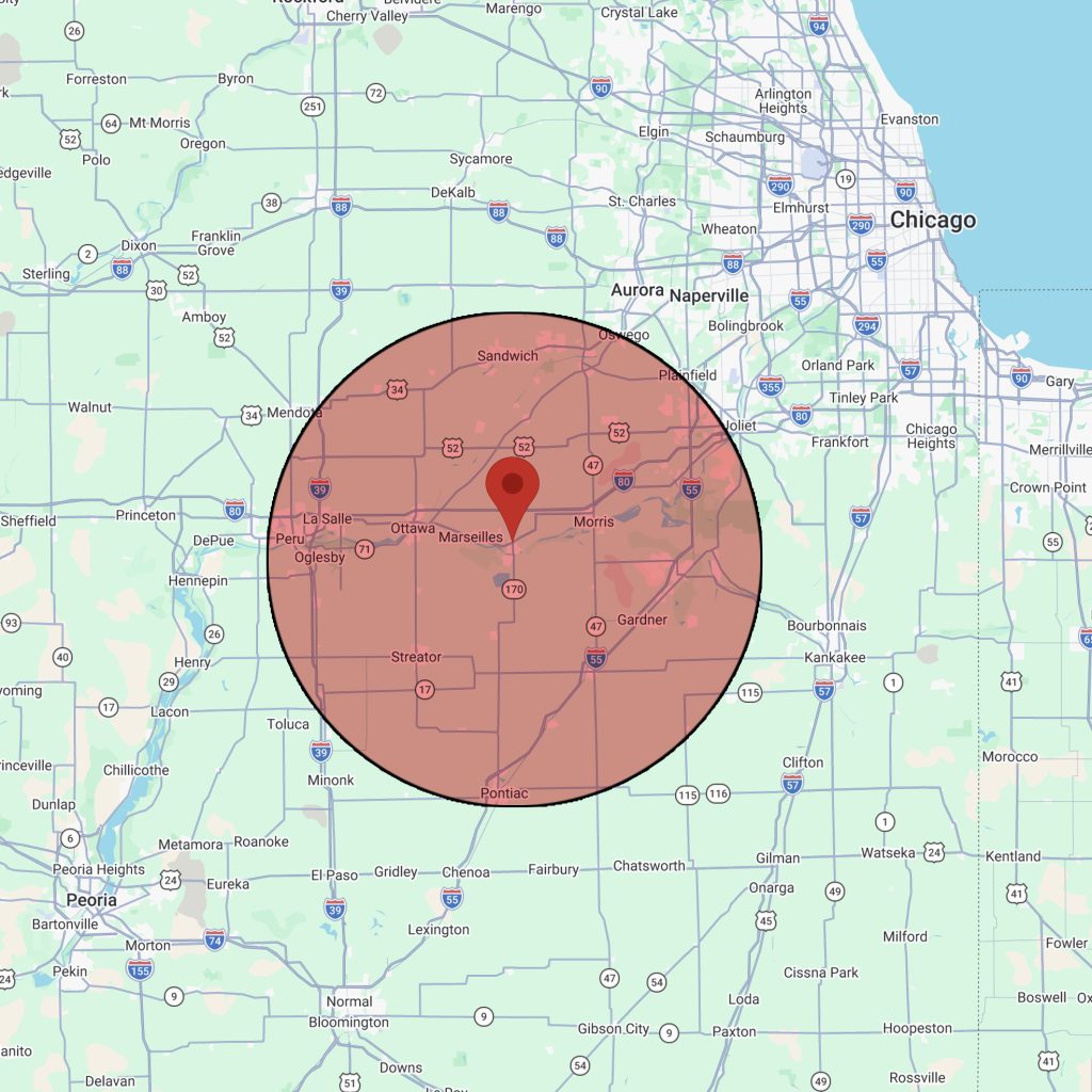 Dumpster rental North Central Illinois
